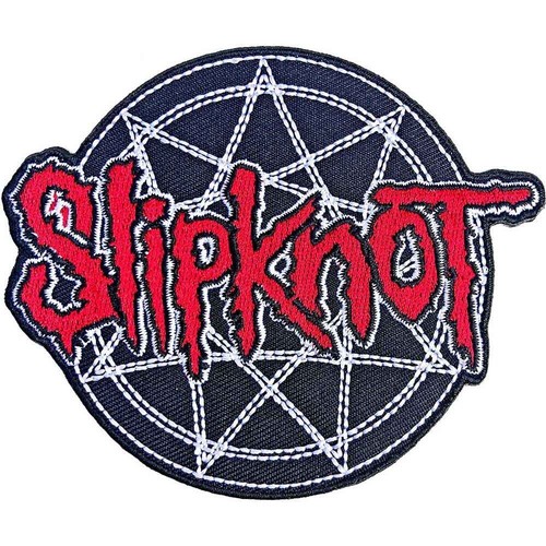 Slipknot iron patch red - slipknot,