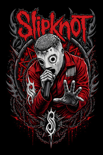 Slipknot sew patch - sew,
