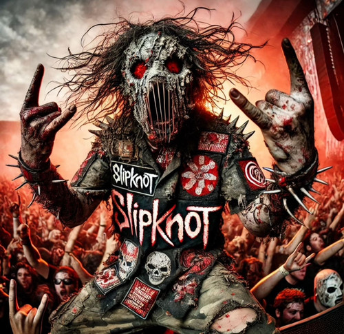 Slipknot sew on patch - slipknot,