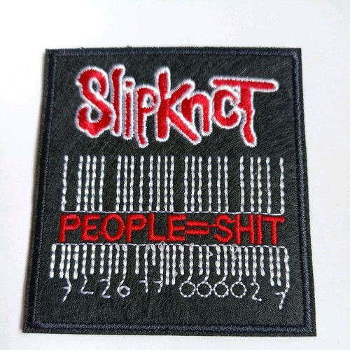 Slipknot band logo sew - band,