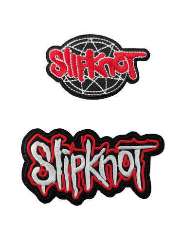 Slipknot iron sew on - on/sew,
