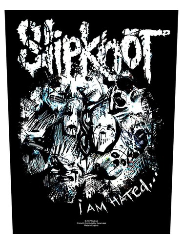 Slipknot hated back patch - am,