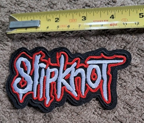 Slipknot iron sew on - slipknot, or