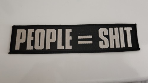 People t slipknot patch - sh!t,