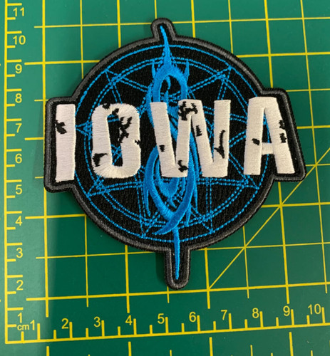 Slipknot iowa logo sew - slipknot, or