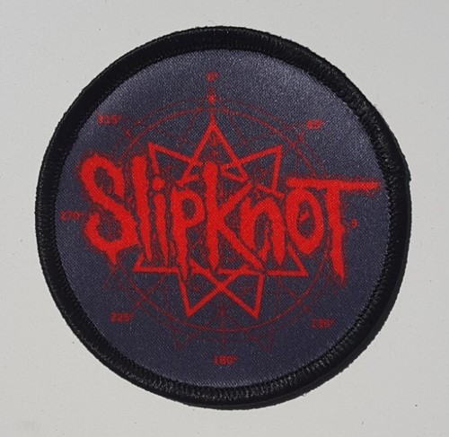 Slipknot iron patch - on, patch: