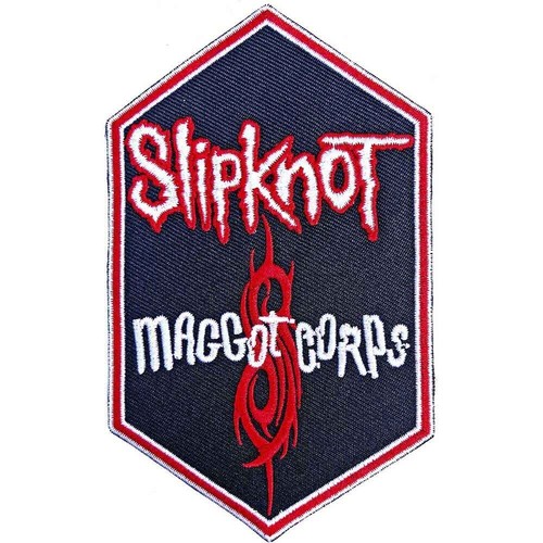Slipknot iron patch maggot - iron,
