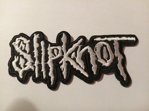 Slipknot band logo sew - band,