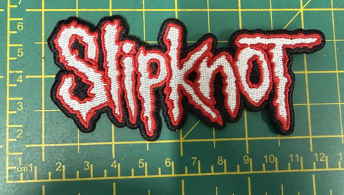 Slipknot logo red border - logo,