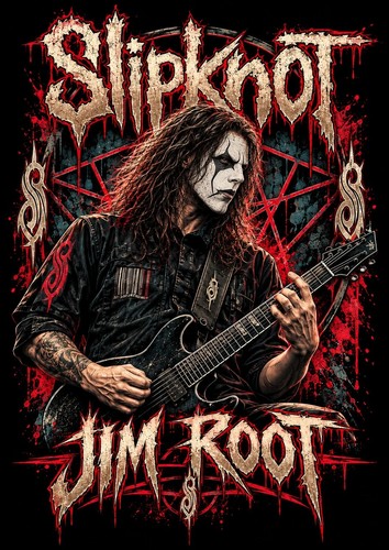 Slipknot jim root sew - slipknot, on
