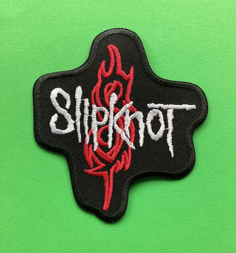 Rock music iron - sew, on